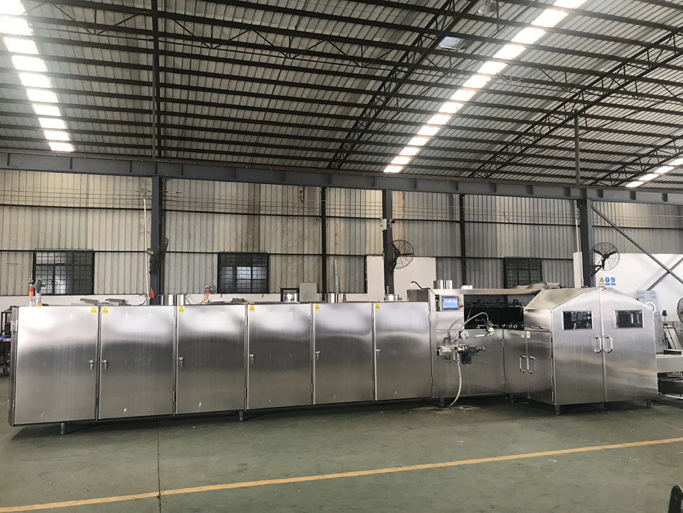 Multifunctional Wafer Cone Production Line 3800pcs/h Ice Cream Cone Baking Machine