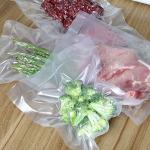 8"X20' 11"X20" 3 Rolls Vacuum Sealer Bag Rolls Food Storage Embossed For Salmon