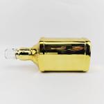 High White Glass Material 500ml Square Glass Bottle for Wine Alcohol 750ml