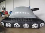 0.6mm PVC Tarpaulin Fabric Inflatable Military Tank for Paintball Sport