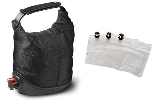 bag in box handbag wine dispenser home winemakers,accmor wine bottle bag flask/750ml flexible foldable wine bottles pack