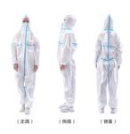 Disposable Non Woven Wipes , Safe Protective Clothing Isolation Gown