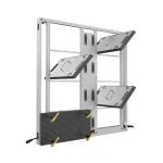 P3.9 Outdoor Fixed LED Display Screen 1000×1000mm Aliuminum Profile Cabinet