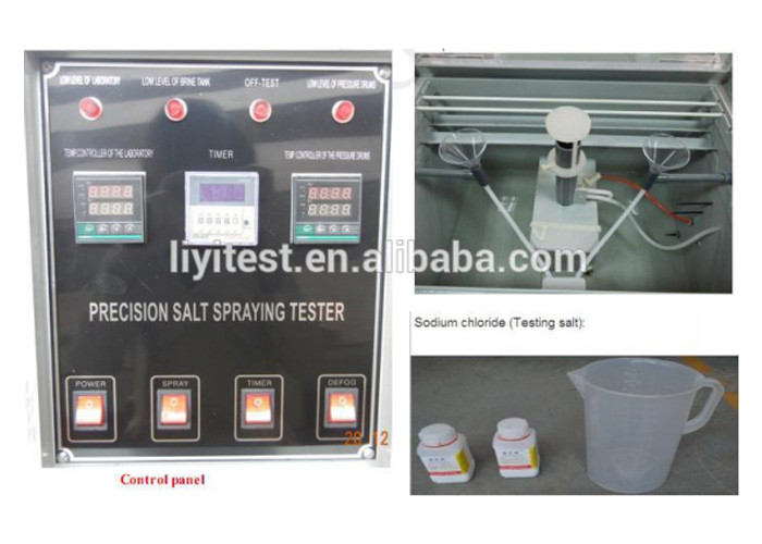 Lab Nozzle Salt Spray Test Chamber 15L For Electroplating Painting