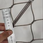Eyelet Ends 304 Ferrule Flexible X Tend Stainless Steel Wire Rope Mesh Net