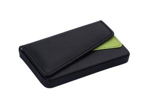 Wholesale PU Leather Name Card Holder Rectangle Magnetic Business Card Holder from china suppliers