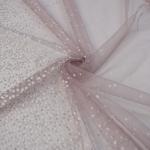 160cm Soft Tulle Lace Wedding Dress Fabric 90% Nylon 10% Metallic