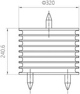 Compression Rubber Spring for Railway Vehicles