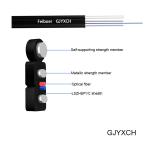 1.2mm Lszh Ftth Fiber Drop Cable , G657a2 4 Core Outdoor Cable