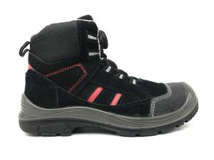 Wholesale Comfortable Steel Toe Work Boots Cushion Footbed Removable Sockliner Slip Resistance from china suppliers