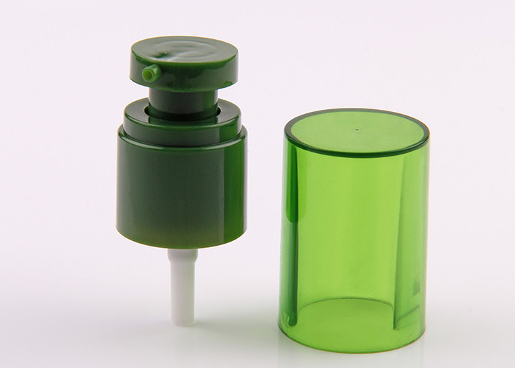 Full Cover PETG Face Cream Pump Dispenser Transparent Smooth Surface