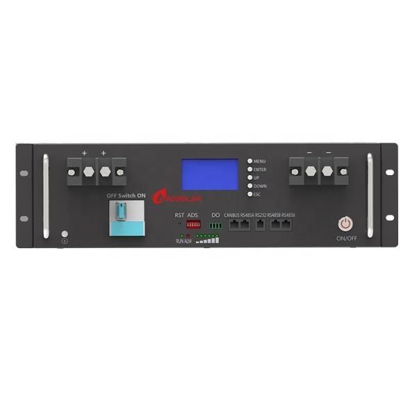 51.2V 100AH 200AH 5kwh Li-Ion Rack-mounted Battery for Home Solar Energy Storage