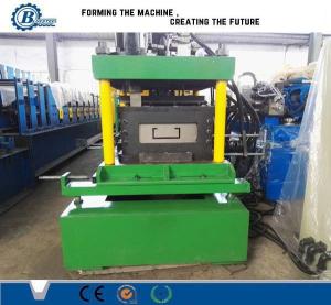 Wholesale Green / Blue Cr 12 Purlin Roll Forming Machine , Sheet Metal Shaping Machines from china suppliers