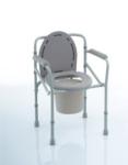 Bedridden Medical Toilet Chair Steel Portable Rehabilitation Apparatus