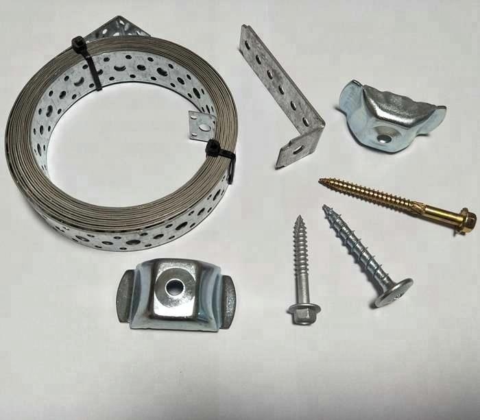 OEM 10 Metre Roll of 12mm Multi Purpose Perforated Galvanised Steel Strap Fixing Band
