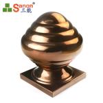 Railing Stainless Steel Sphere Hollow Three Tier Spherical Column For Shopping