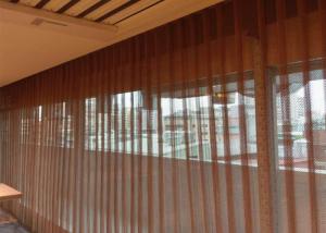 Wholesale Hotel Morden Metal Coil Drapery 1.5mm Metal Mesh Shower Curtain Dividers 8x8mm from china suppliers