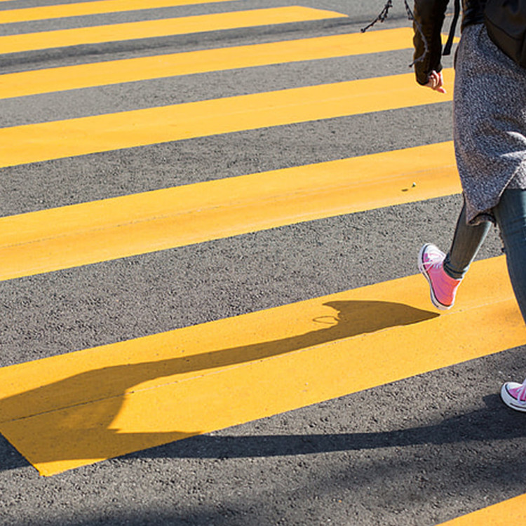 Yellow Traffic Construction Thermoplastic Road Marking Paint