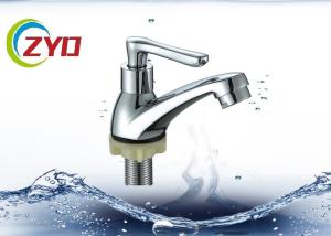Wholesale Water Saving Push Handle Sink Water Tap , Strong Inner Core Single Tap Faucet from china suppliers