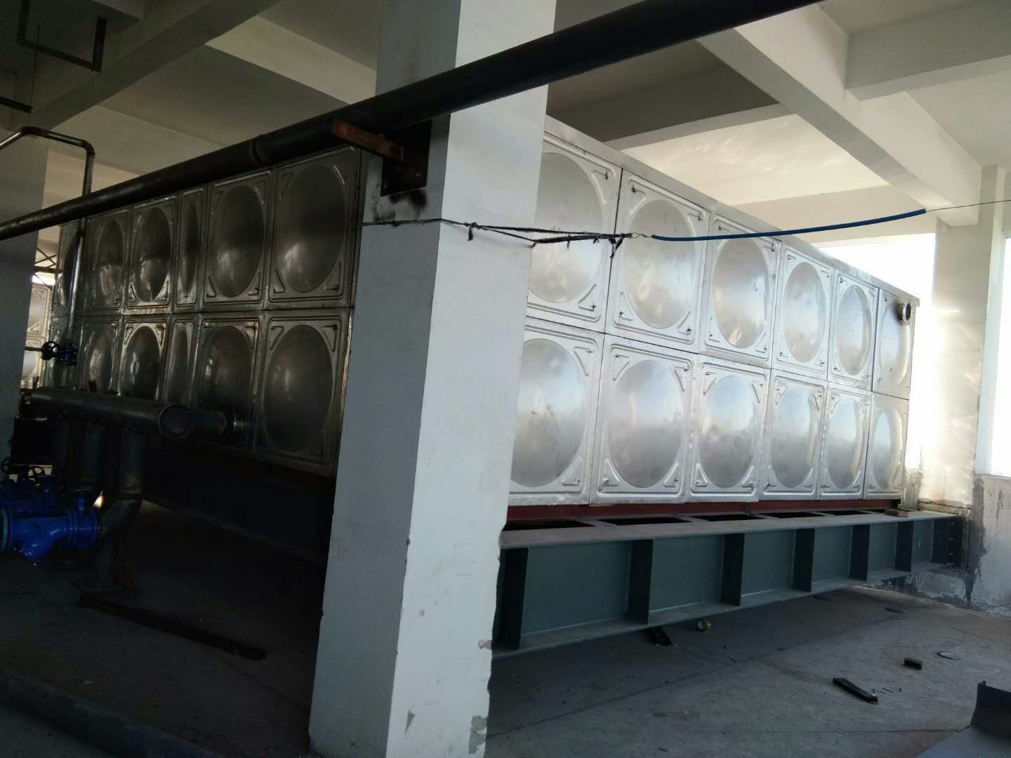 8000L 304 Stainless Steel Large Rectangular Ss Steel Water Tanks For Drinking Water