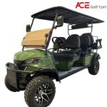 Off Road Six Seater Golf Cart Electric Hunting Lithium Golf Carts Buggy