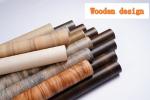Blister Wood Grain Decorative Laminate Film Furniture Adhesive Vinyl 0.8mm