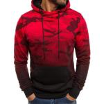 Camouflage Gradient Ens Camo Hoodie , Plus Size Oversized Hoodie Long Sleeve