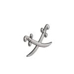 Thickness 8mm Police Metal Badge