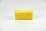 Rectangle Yellow Cleaning Sponge Wash Tool High Density Kitchen Bathroom