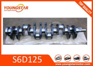 Wholesale Forged Steel vehicle crankshaft For KOMATSU S6D125 6151-31-1110 from china suppliers