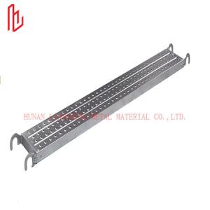 Wholesale Metal Catwalk Scaffolding Boards With Hook 240*45mm BS1139 EN12811 Standard from china suppliers