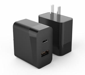 Wholesale FCC PD20W Double Port Wall Charger 12V1.67A For Mobile Phone from china suppliers