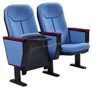 Wholesale Stadium Auditorium Chairs With Wooden Writing Pad / Lecture Room Seating from china suppliers