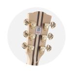 Custom Extrema Poison Folk Acoustic Guitar Solid Spruce Santos Rosewood Body Arm