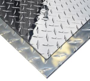Wholesale 3003 1mm Diamond Embossed Aluminum Sheet , Diamond Tread Aluminum Plate from china suppliers