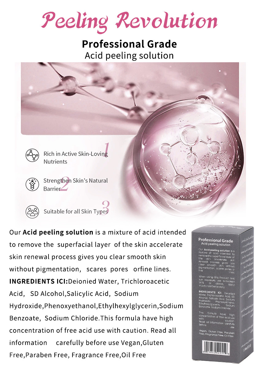 High-Quality Skin Peeling Serum Promotes Collagen Regeneration And Lifts The Skin