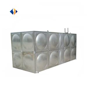 Wholesale Customized Stainless Steel 304/316 Panel Water Tank for Drinking Water Storage Made from china suppliers
