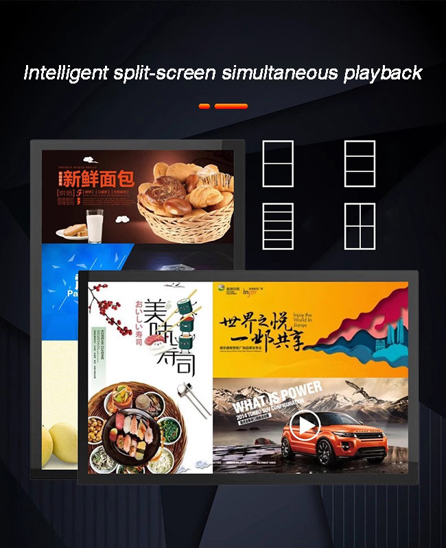 4K Ultra HD Android Operating System Advertising Screen Totem Kiosk Custom Floor Standing Advertising Display Kiosk