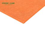 Green Sound Absorbing Wall Panels Flame Resistance For Soundproofing Efficiency
