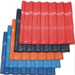 Colorful Design Construction Materials Spanish Style ASA Coated PVC Spanish Roof