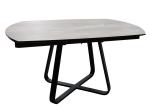 Wood Grain Ceramic Top Dining Table , Extension Dining Table 2.1 Meter