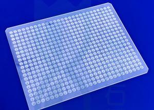 Wholesale Customized Quartz Glass Plate Acid Resistance Transparent Laser Boring from china suppliers