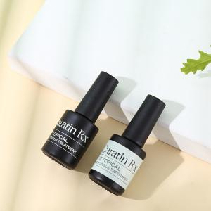 Wholesale Glass Body Senior PAK Customize Private Label Product 10ml 15ml Empty Unique Black Matte Nail Polish Bottle with Black Cap from china suppliers