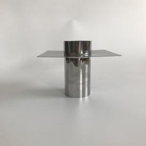 Wholesale SUS304 / SUS316 Wood Heater Chimney Kit Flexi To Single Roof Plate Adaptor from china suppliers