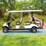 100km 8 Passengers Electric Tourist Car Vehicle With Emergency Braking System