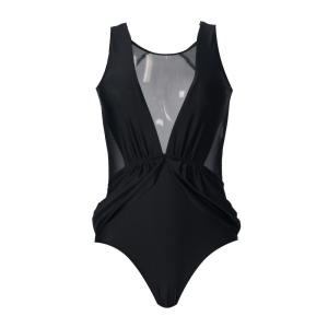Wholesale Tiered Layer Tie a Knot Front Top With Low waist Bikini swimsuit high cut from china suppliers