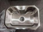 SUS304 Loft Kitchen Grade Stainless Steel Single Bowl Sink With Corrosion