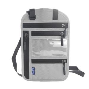 Wholesale TRAVEL ABROAD MULTI-FUNCTIONAL DOCUMENT BAG RFID COLLAR PASSPORT BAG PASSPORT HOLDER DOCUMENT CHANGE PROTECTIVE SLEEVE from china suppliers