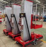 26.65 Ft 286 Lb Aluminum Alloy Single Mast Aerial Work Lifting Platform Mobile