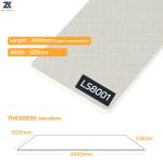 5mm 8mm Fabric Bamboo Charcoal Fibre Board Waterproof Moisture Proof OEM ODM